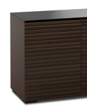 Zurich cabinet with Opium Brown finish and Linear Texture