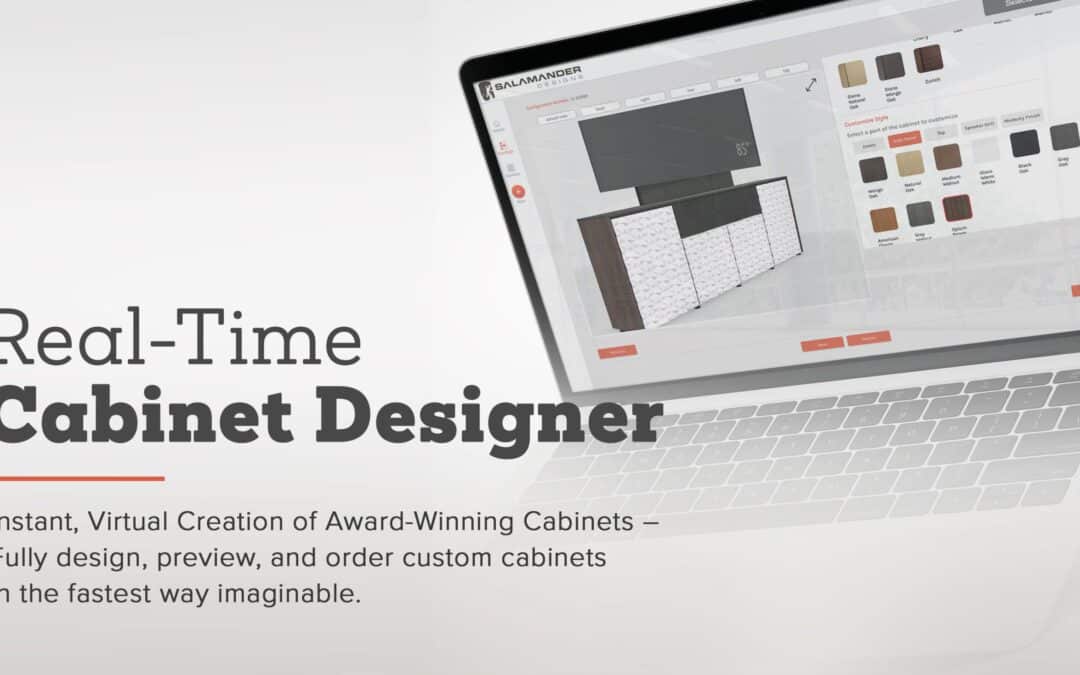 Salamander Designs Launches Next Generation Commercial Cabinet Designer  For Instant, Virtual Creation of Award-Winning Furniture