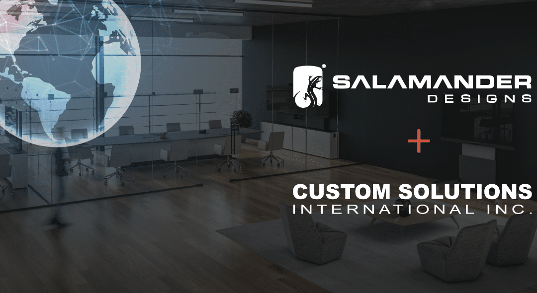 Salamander Designs fait appel à Custom Solutions International pour assurer sa représentation sur les marchés commerciaux et résidentiels mondiaux