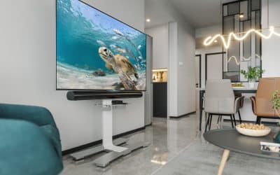 Salamander Designs Announces New Acadia Now Shipping, Advancing the TV Display Market With Sleek Stands That Install In Minutes